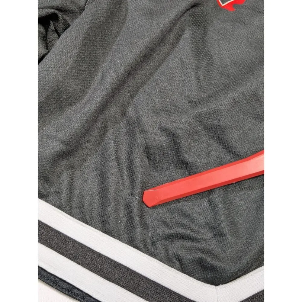 Rare Santa Cruz Basketball Shorts Men's Medium Skate Surf Y2k Flames Stripes 73